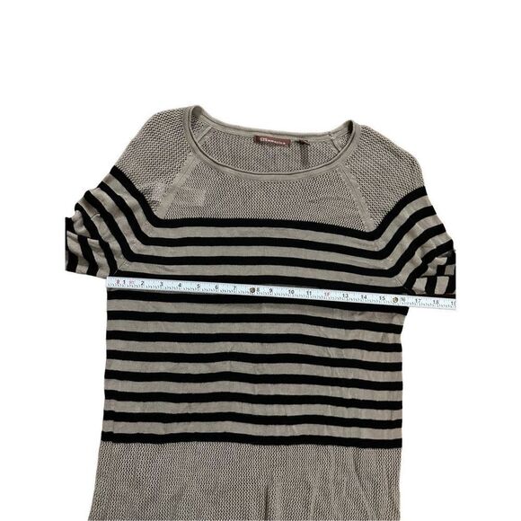 525 America black & light brown knit sweater sz small - Picture 5 of 6